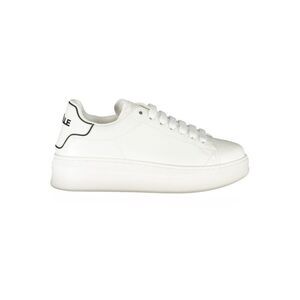 Gaelle Paris White Platform Sneakers Women White